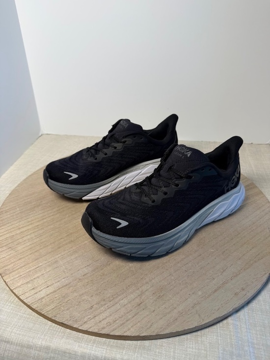 HOKA Arahi 6 Running Shoes Women’s 8B Black Stability Sneakers - Picture 4 of 7